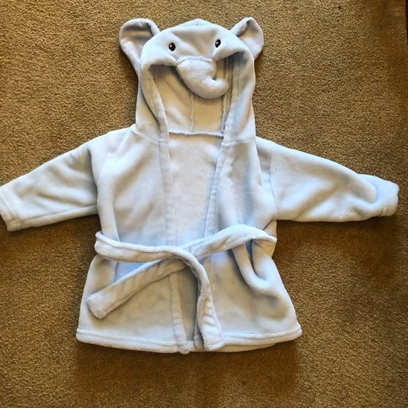 Plush Elephant Baby Robe - Picture 2 of 6